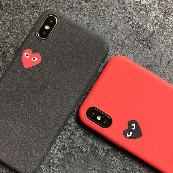 コムデギャルソンiphone Xs Xs Max Xrケース 保護カバー レディース Comme Des Garconsアイフォンx 8plus携帯カバー 可愛い