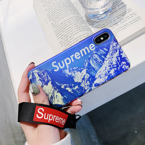 supremeIPHONE XS MAXレオパード柄ケース