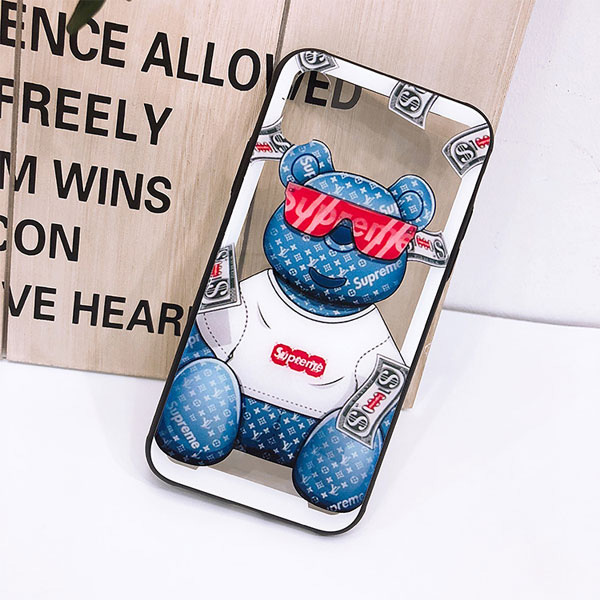 supreme lvコラボiPhone xs/xrガラスケース