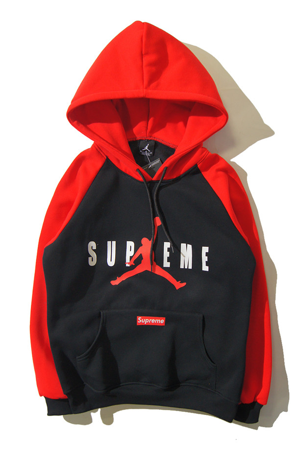 supreme jordan パーカー ペア用 フード付き