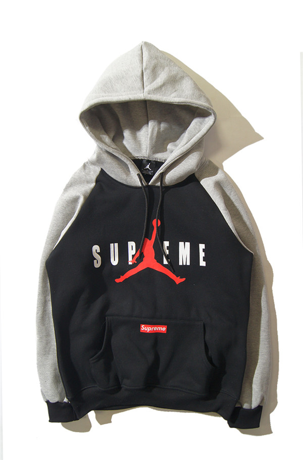 supreme jordan パーカー ペア用 フード付き