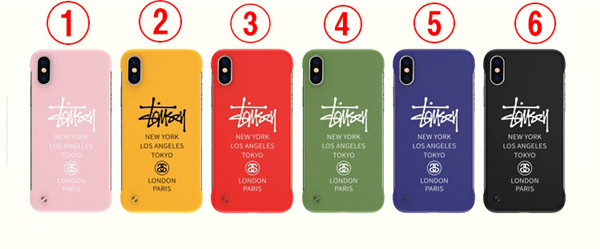 stussy iphone11/11pro/11promaxケース 英字ロゴ 簡潔