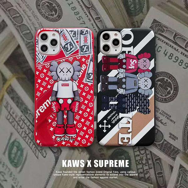 シュプリーム Iphone11 11pro Maxケース アイフォンxsスマホケース Kaws Iphonex 8携帯ケース 男女兼用