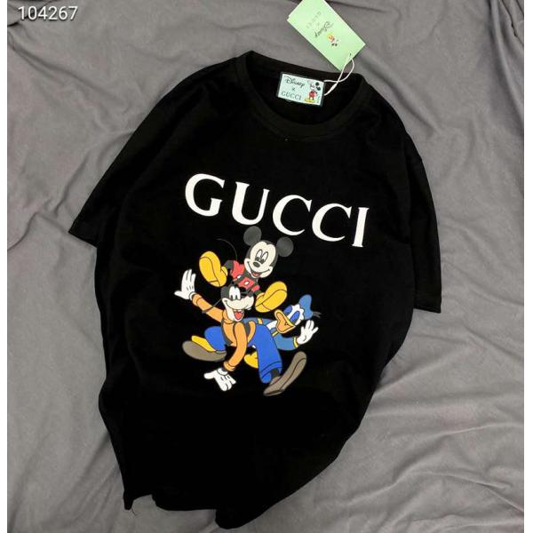 mickey柄 GUCCIＴシャツ