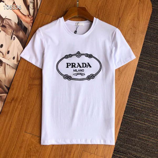 ボタニカルウエディング PRADA ロゴ Tシャツ - 通販 - aegeanduo.com