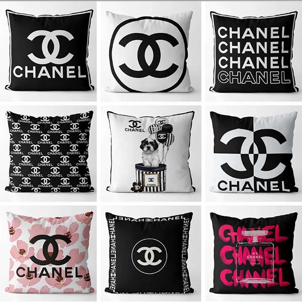 シャネル クッション モコモコ 抱き枕 Chanel クッション 北欧風 可愛い フロアクッション サンゴマイヤー 45x45cm 座布団 おしゃれ リビング ソファ 枕 