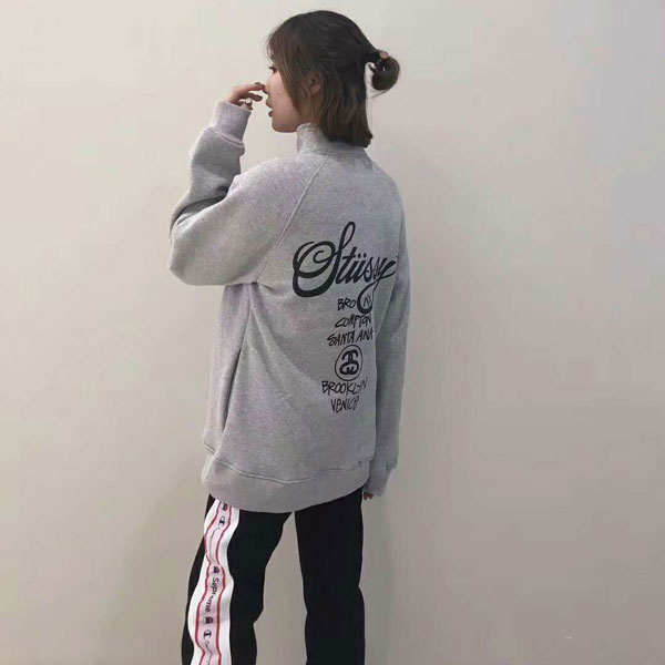 STUSSY パーカー メンズ ステューシー プルオーバー コピー パーカー