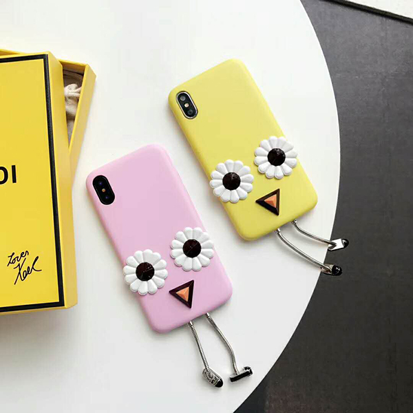 FENDI iphone Xケース 可愛い アイフォン8カバー レディース