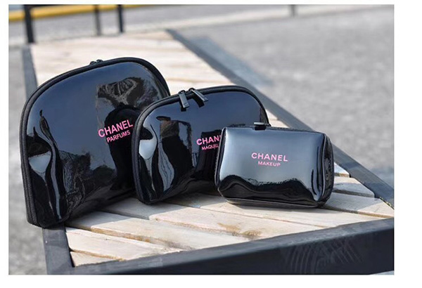 シャネルコスメポーチ 化粧ポーチ chanel メイク収納バッグ レディース