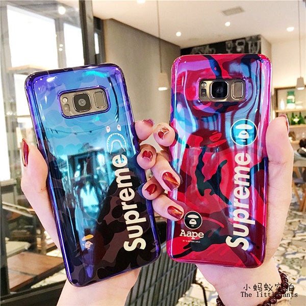 ブランドギャラクシーS9 ケース ステューシー GALAXY S9 PLUS