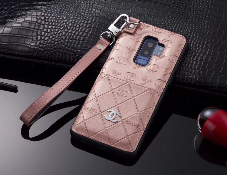 シャネルgalaxy s9ケースベルト付き ギャラクシーs9plus chanel