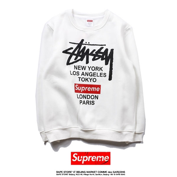 STUSSY パーカー 人気 冬 秋 暖かいステューシーstussy 長袖