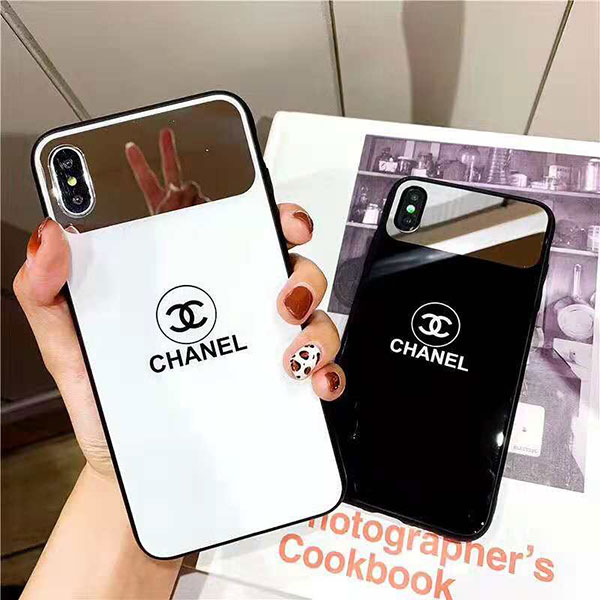 ブランドシャネルiphone xs/xs max/xrケース メッキ加工 chanel