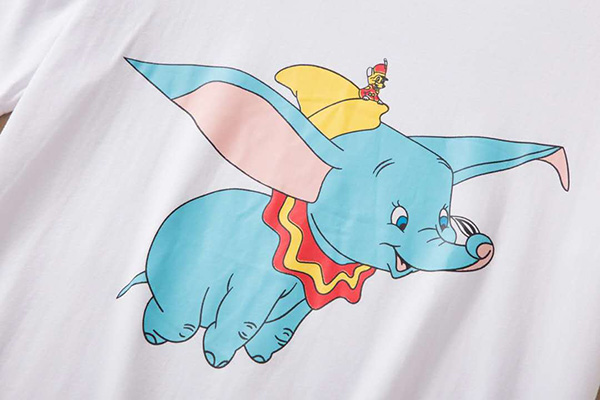 ダンボtシャツ 男女兼用 LOEWE DUMBOコラボ半袖 可愛い 動物柄