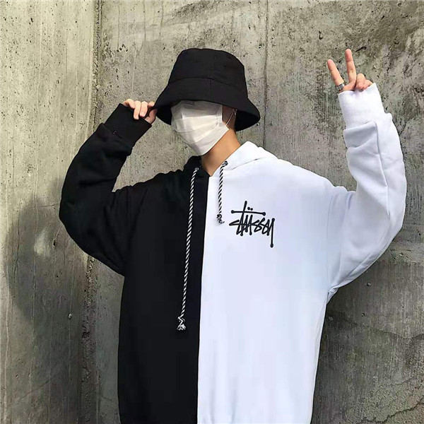 stussy セール パーカー カップル