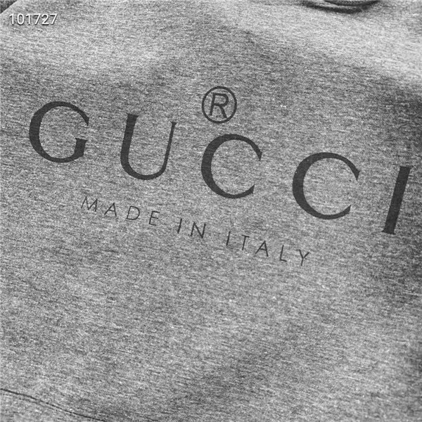 グッチ パーカー グレー 男女兼用 gucci フード付きパーカー アースカラー おしゃれ GUCCI プルオーバー ロゴ付き 柔軟 ブランド  トレーナー 韓国風