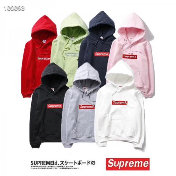 SUPREME メンズ　パーカー　大きいサイズ　フード付き　シュプリーム