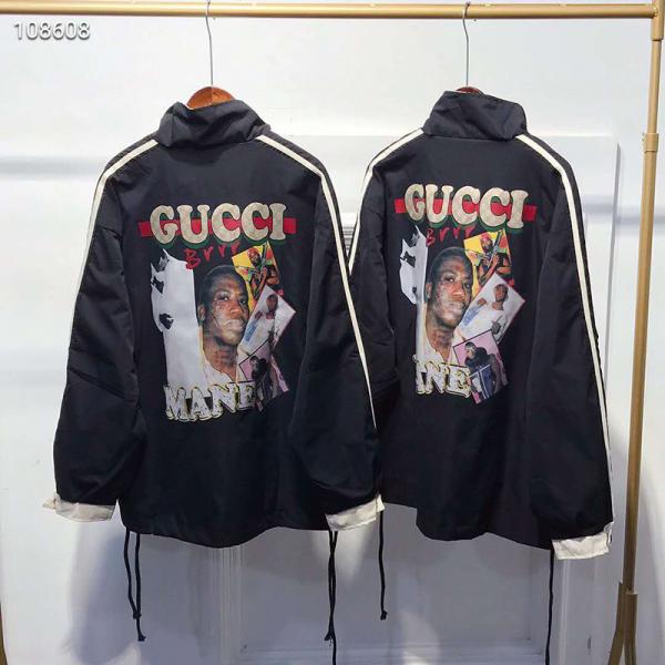 グッチジャケット レディース 可愛い gucciトレーナー お洒落 ペアお