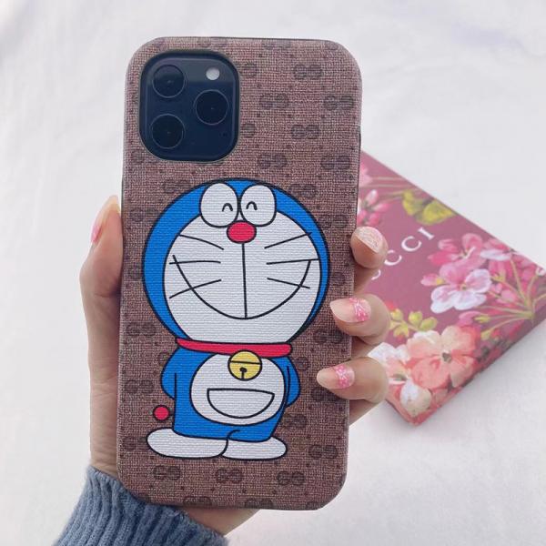 Gucci ドラえもん Iphone12/12miniケース おしゃれ グッチ アイフォン12pro/12pro max携帯ケース Doraemon  iPhone 11/11pro/11pro maxスマホケース 送料無料