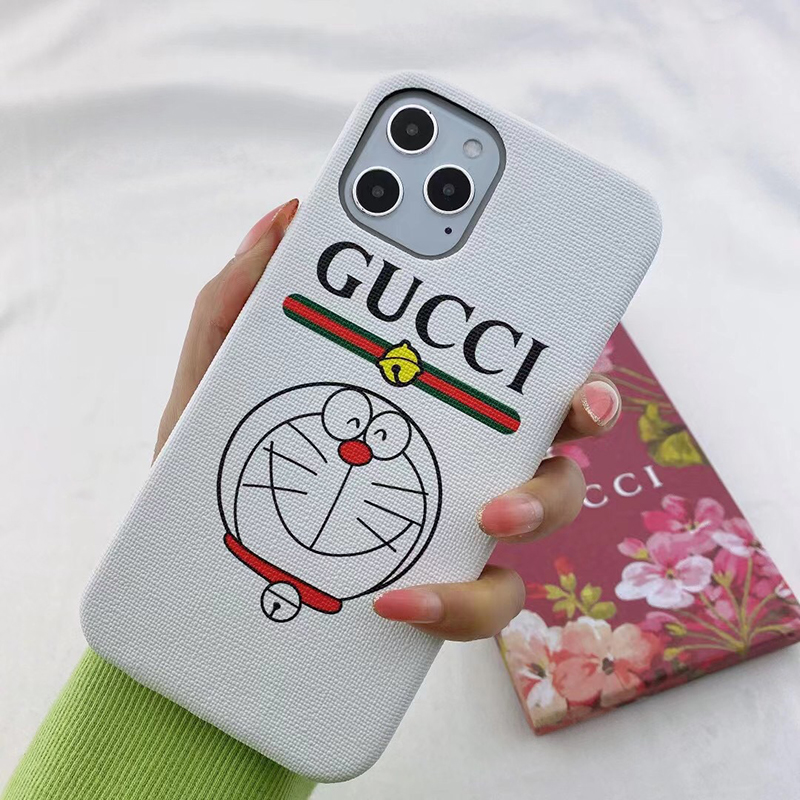 グッチ ドラえもん iPhone13/12プロ/12pro maxケース 可愛い Gucci