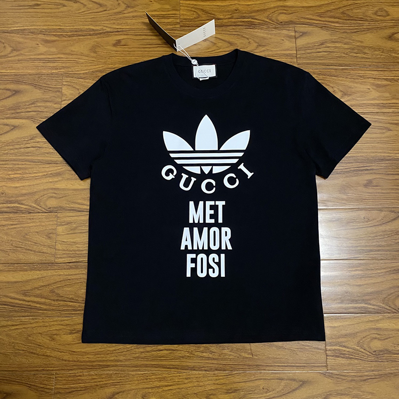 グッチ テディベア Tシャツ 可愛い GUCCItシャツ レディース 丸首 