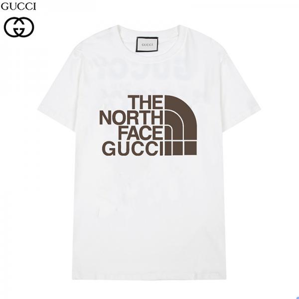 グッチ Tシャツ ペアお揃い GUCCI ｔシャツ半袖 男女兼用 夏 トップス 綿