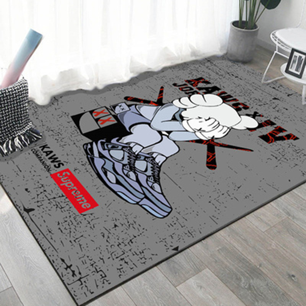 Kaws Figure Rug Supreme Rug Luxury Collection Area Carpet 