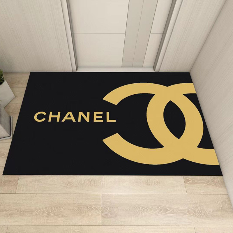 シャネル ラグ カーペット ラグマット 滑り止め CHANEL カーペット ルームマット キッチンマット chanel玄関マット 北欧 おしゃれ  洗える 抗菌