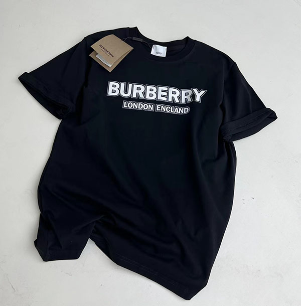 バーバリー Tシャツ メンズ tシャツ 半袖 カットソー Burberry短袖 ペアお揃い 軽い 柔らかい 夏服 おしゃれ ファッション