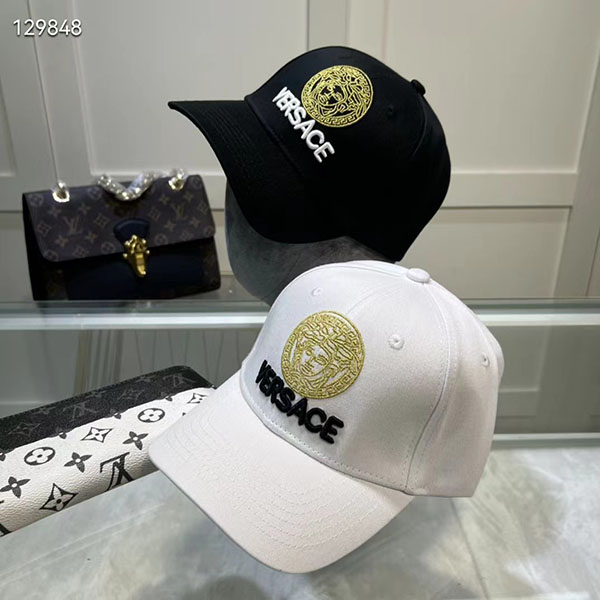 ヴェルサーチ キャップ メンズ Versace アウトドア キャンプ 野球帽