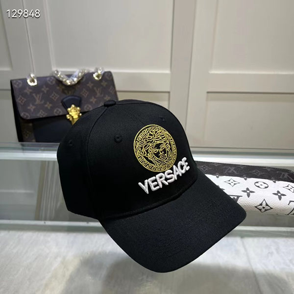 ヴェルサーチ キャップ メンズ Versace アウトドア キャンプ 野球帽